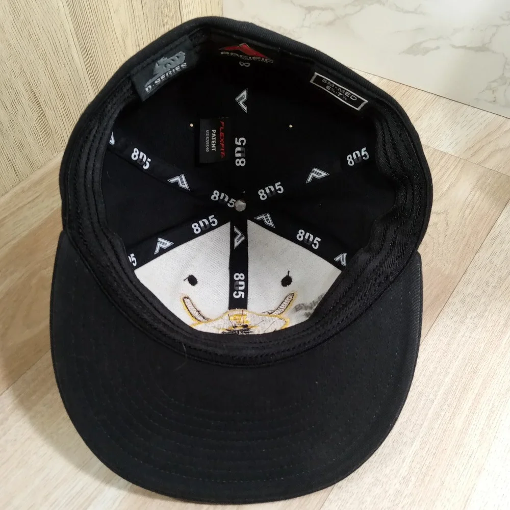 Pittsburgh‎ Pirates Fitted Baseball Cap SM-MED Pacific Headwear D-Series 805